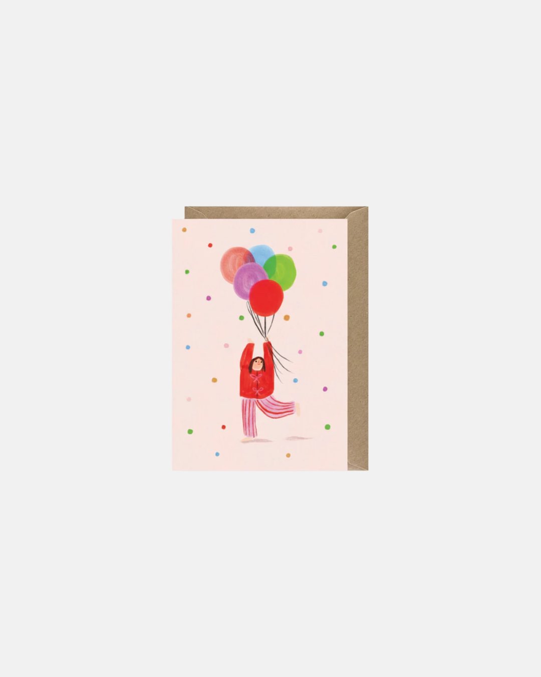 Martha Ratcliff Birthday Balloons Greeting Card