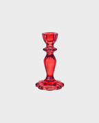 Talking Tables Glass Candle Holder in Red