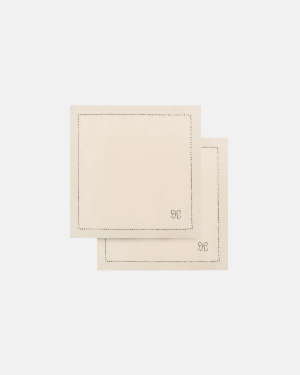 Avery Row Embroidered Linen Napkins Set of 2
