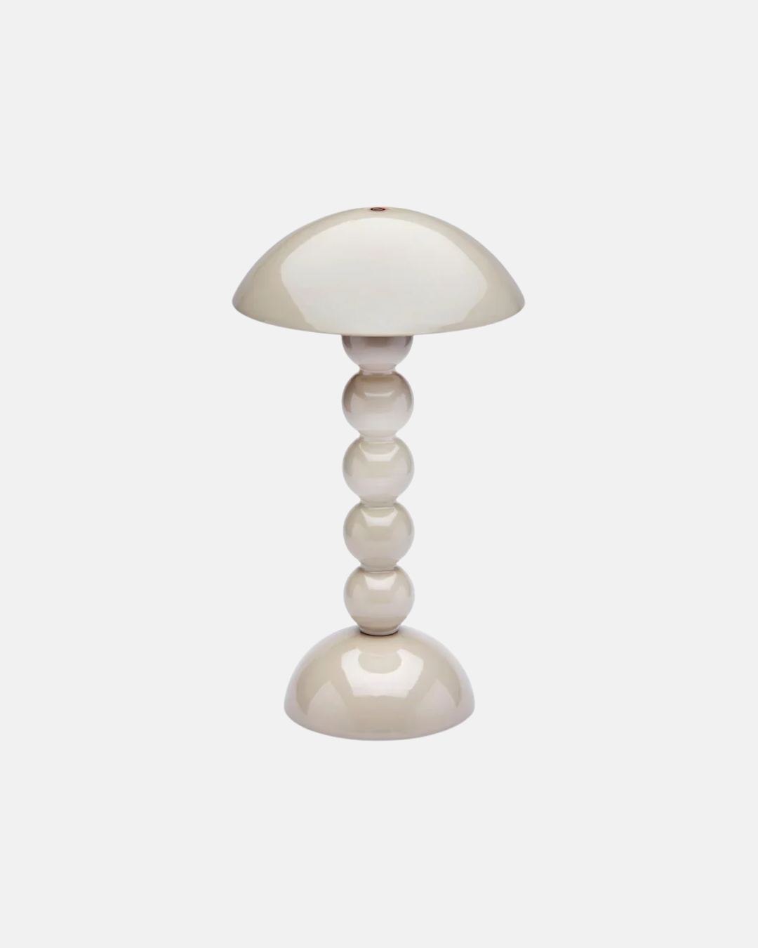Addison Ross Bobbin Lacquer LED Rechargeable Lamp in Cappuccino
