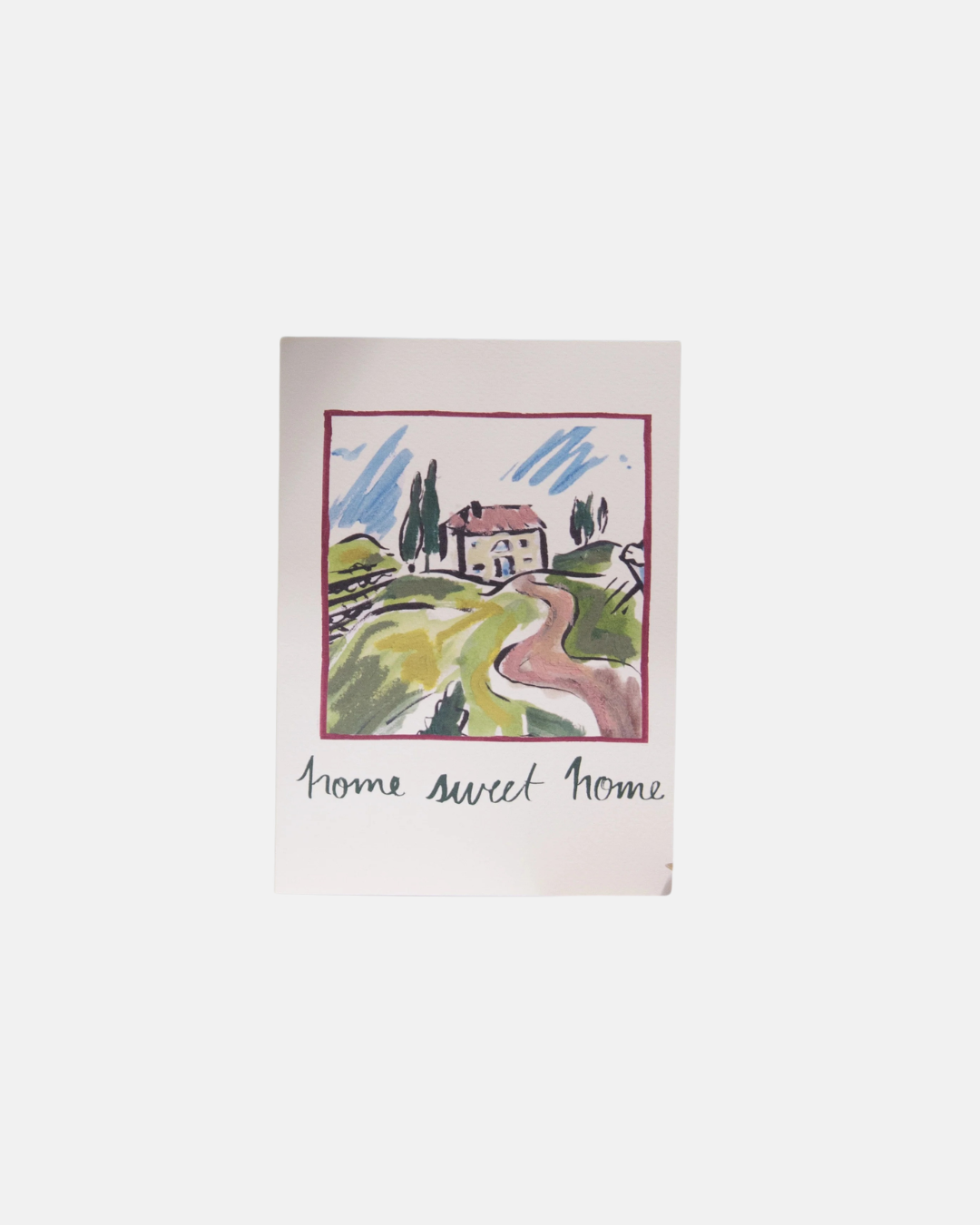 MaryAnna Emerson Home Sweet Home Greeting Card
