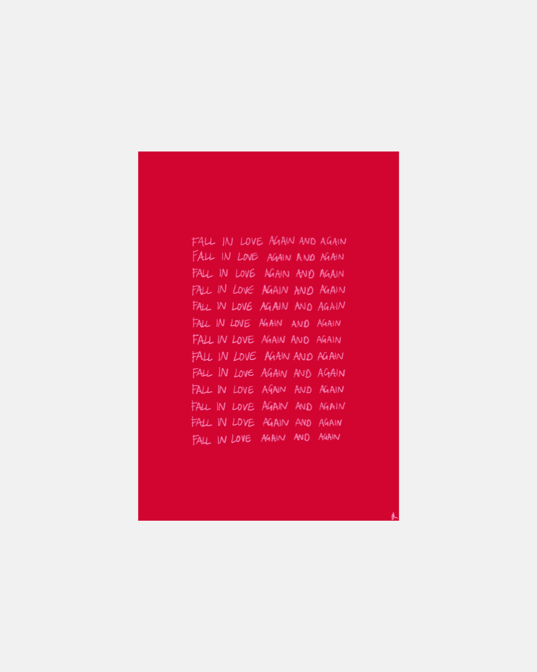 Peak Prints Fall In Love Charli XCX Music Print