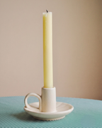 Morgan Wright Wee Willy Winkee Candle Holder in Cream