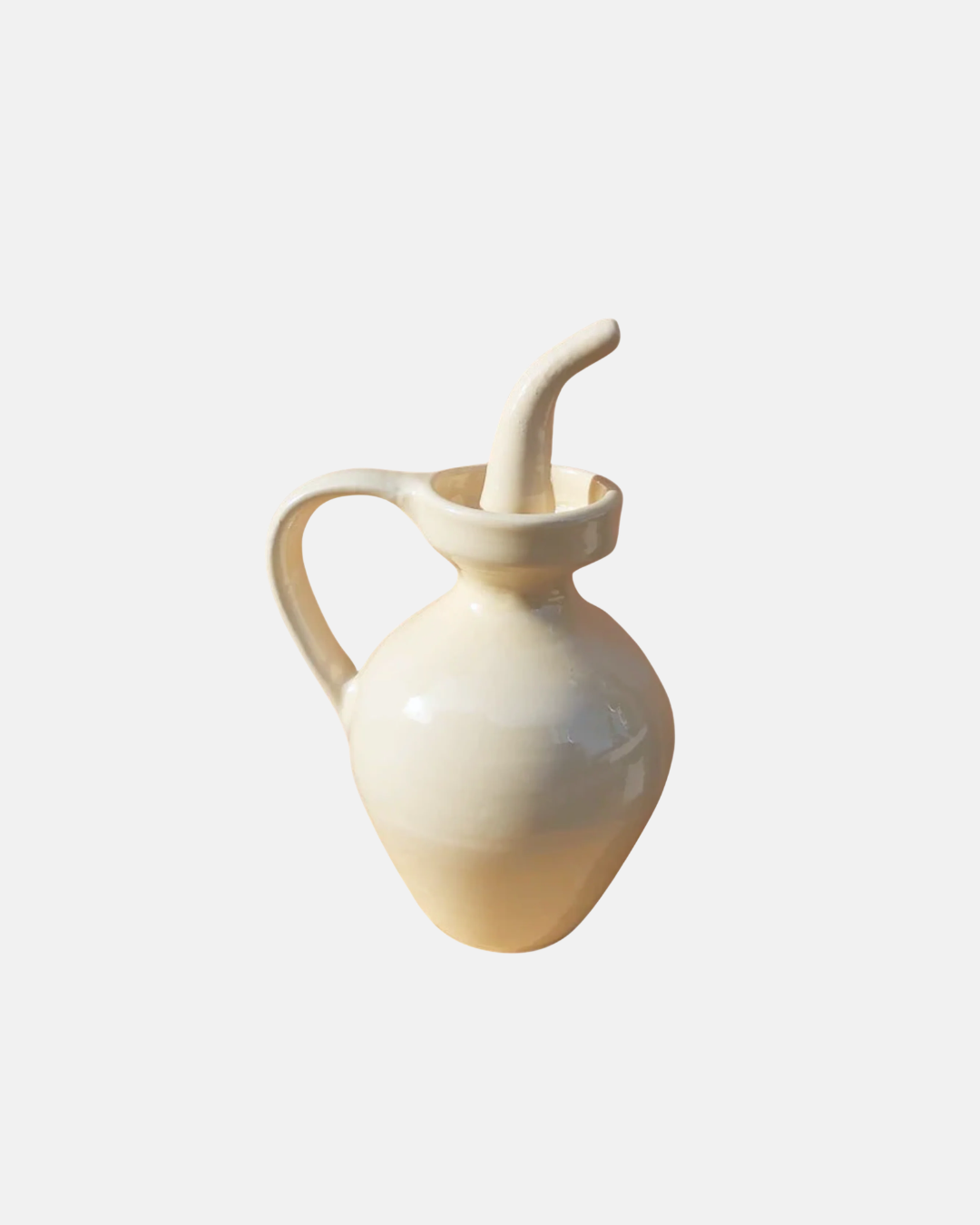 Roca Caus Traditional Oil Cruet in Cream