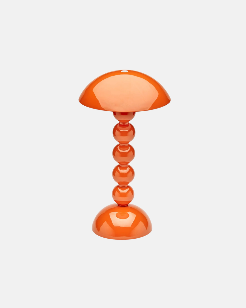Addison Ross Bobbin Lacquer LED Rechargeable Lamp in Orange
