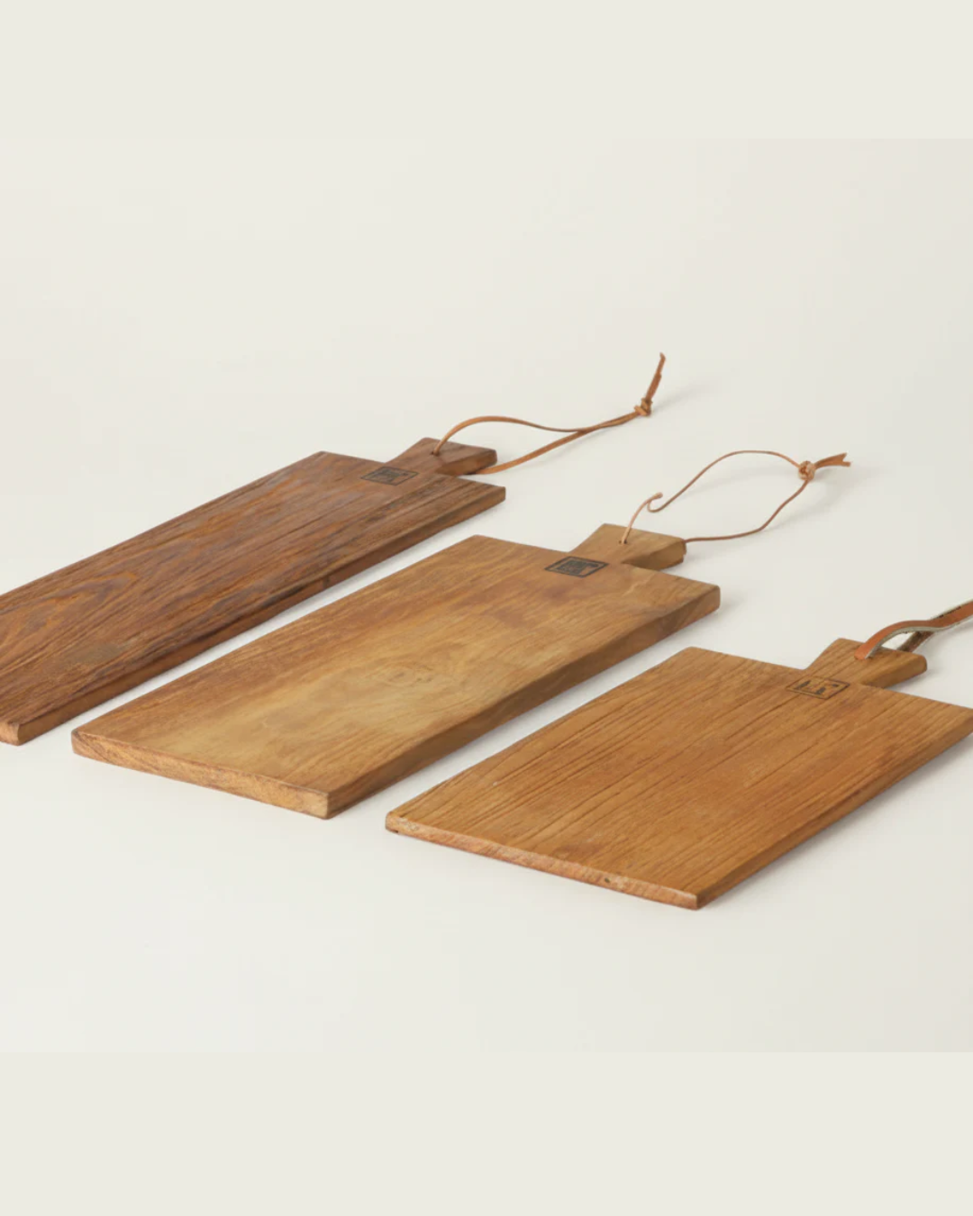 HKLIVING Bread Boards in Teak Wood in Three Sizes