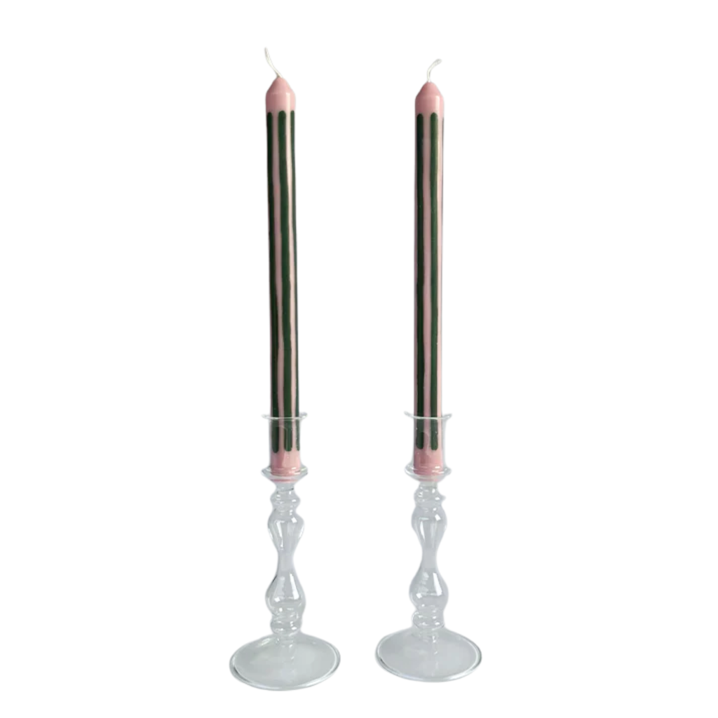 Pygmalion London Eco-Friendly Dinner Candles Set of 2 in Crumpet