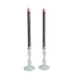 Pygmalion London Eco-Friendly Dinner Candles Set of 2 in Crumpet