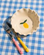 SG Hogar Gingham Tablecloth in Light Blue in Various Sizes