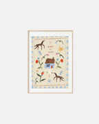 Martha Ratcliff Home is Here Wall Print in A4