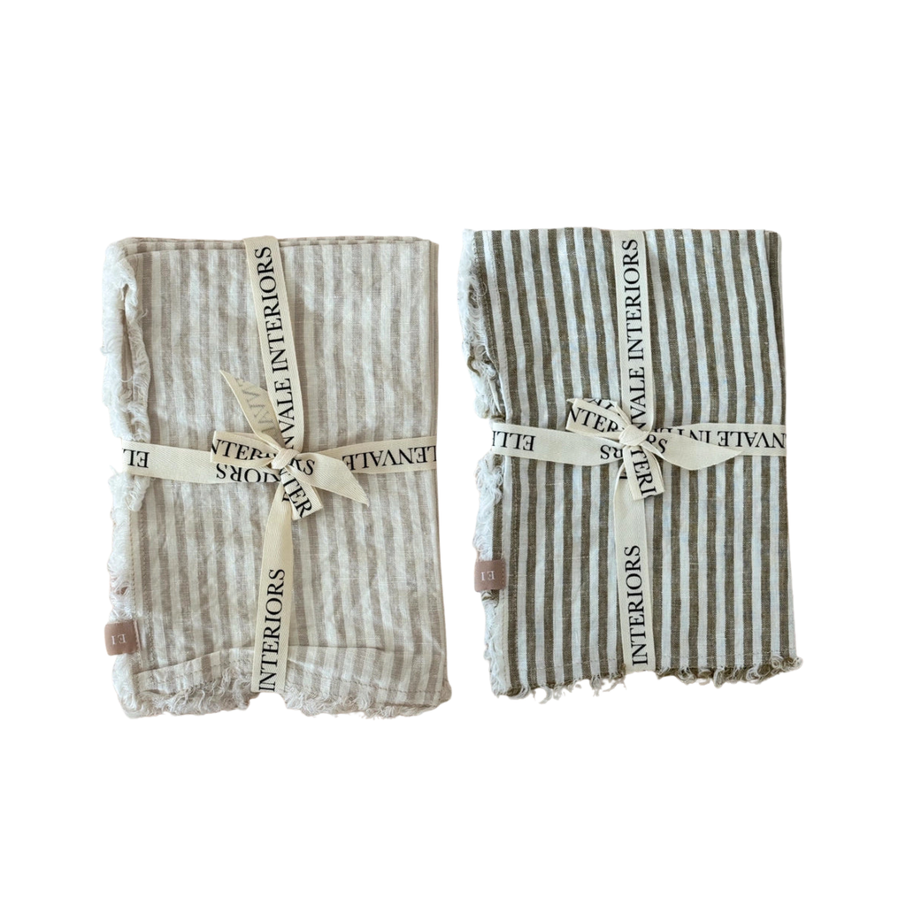 Ellenvale 100% Linen Napkins 30 x 30 Set of 4