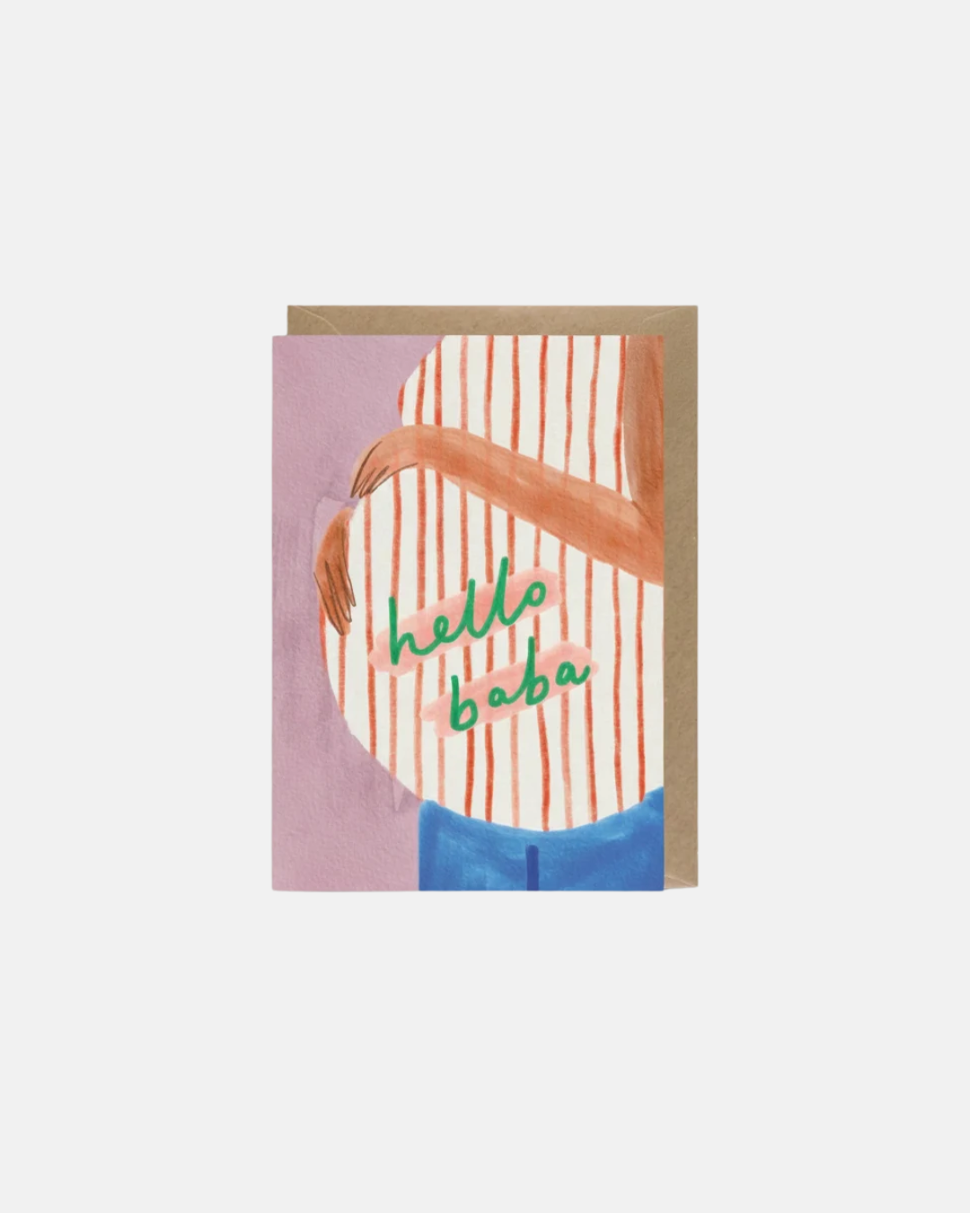 Martha Ratcliff Hello Baba Greeting Card