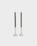 Pygmalion London Eco-Friendly Dinner Candles Set of 2 in Crumpet