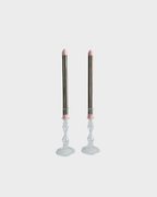 Pygmalion London Eco-Friendly Dinner Candles Set of 2 in Crumpet