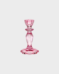Talking Tables Glass Candle Holder in Pink