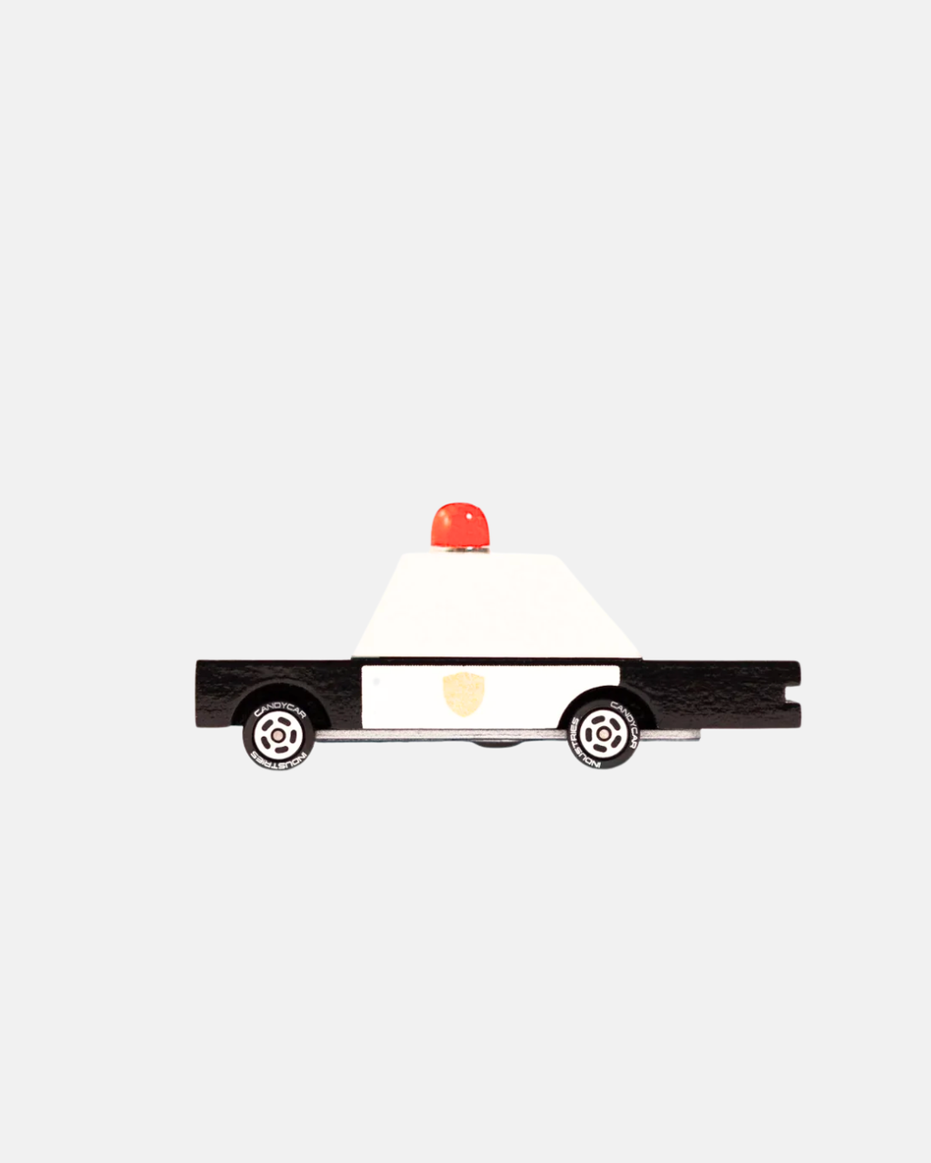 Candycar Shewiff Police Car Wooden Diecast Toy Car