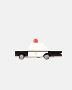 Candycar Shewiff Police Car Wooden Diecast Toy Car