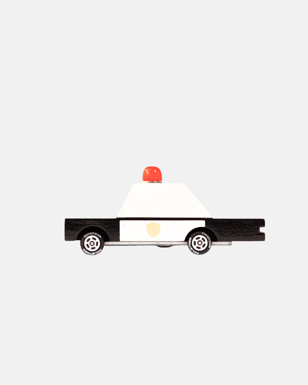 Candycar Shewiff Police Car Wooden Diecast Toy Car