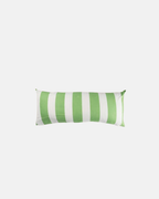 Casa Poppy Sage Cabana Stripe Long Bolster Cushion Cover