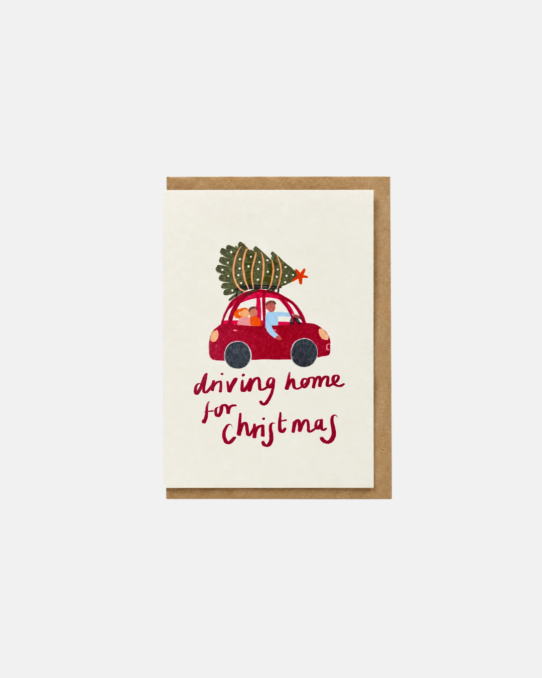 Kira Bolton Driving Home Christmas Card