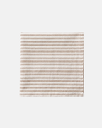 Ellenvale Interiors 100% Cotton Ruffle Edge Tablecloth in Brown Stripe