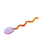 Ivore Group Coloured Glass Stirring Spoons in Various Colours