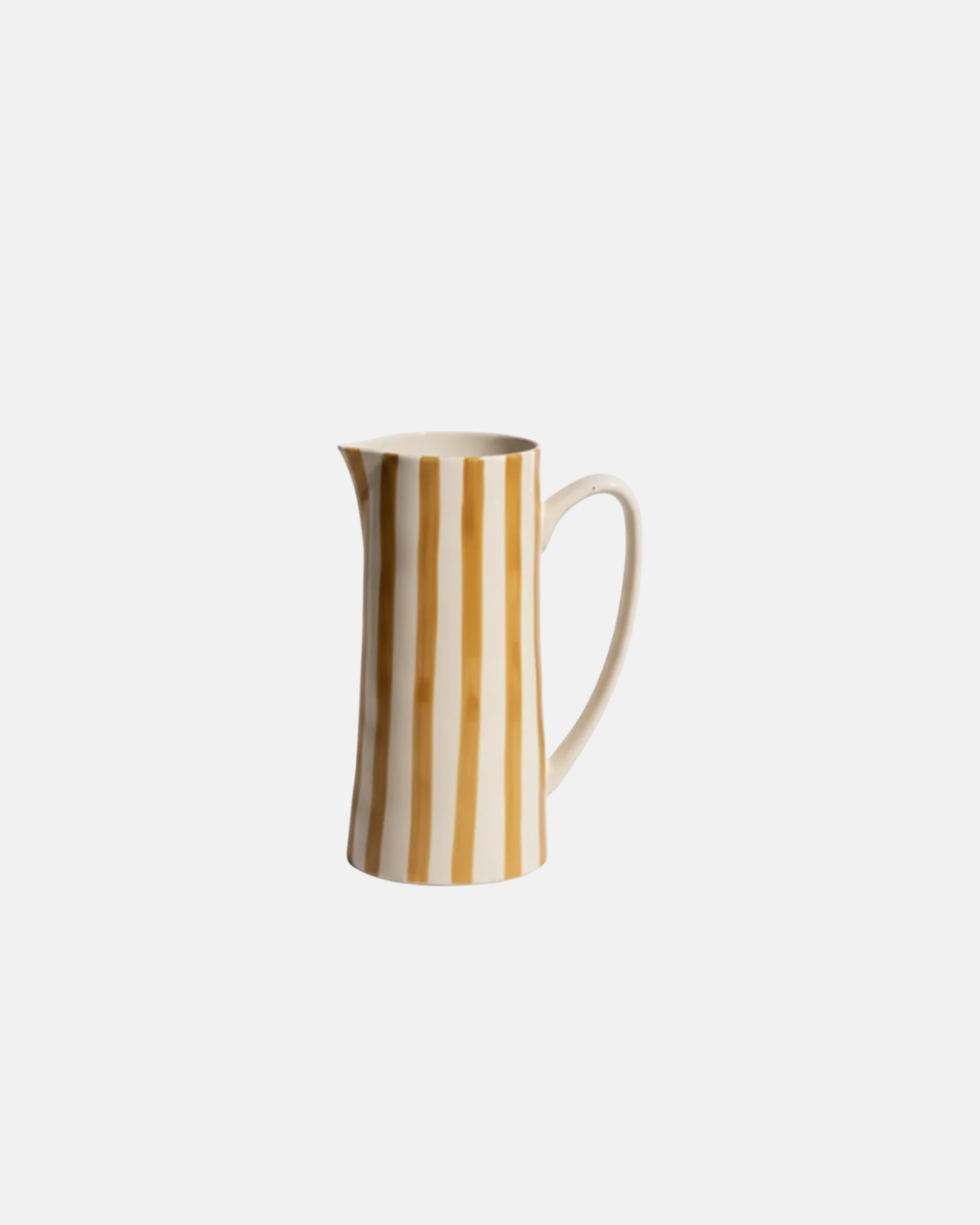 Bloomingville Begonia Striped Jug in Brown
