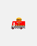 Candylab Wooden Diecast Toy Car Hamburger