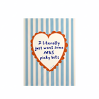 Poppy Illustrates 'M&S Picky Bits' Print in A5