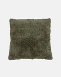 Bloomingville Turin Dark Green Wool Throw Cushion