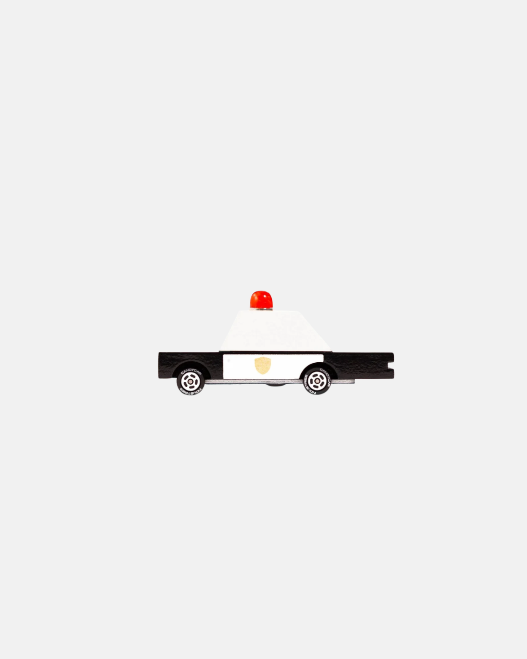Candycar Shewiff Police Car Wooden Diecast Toy Car