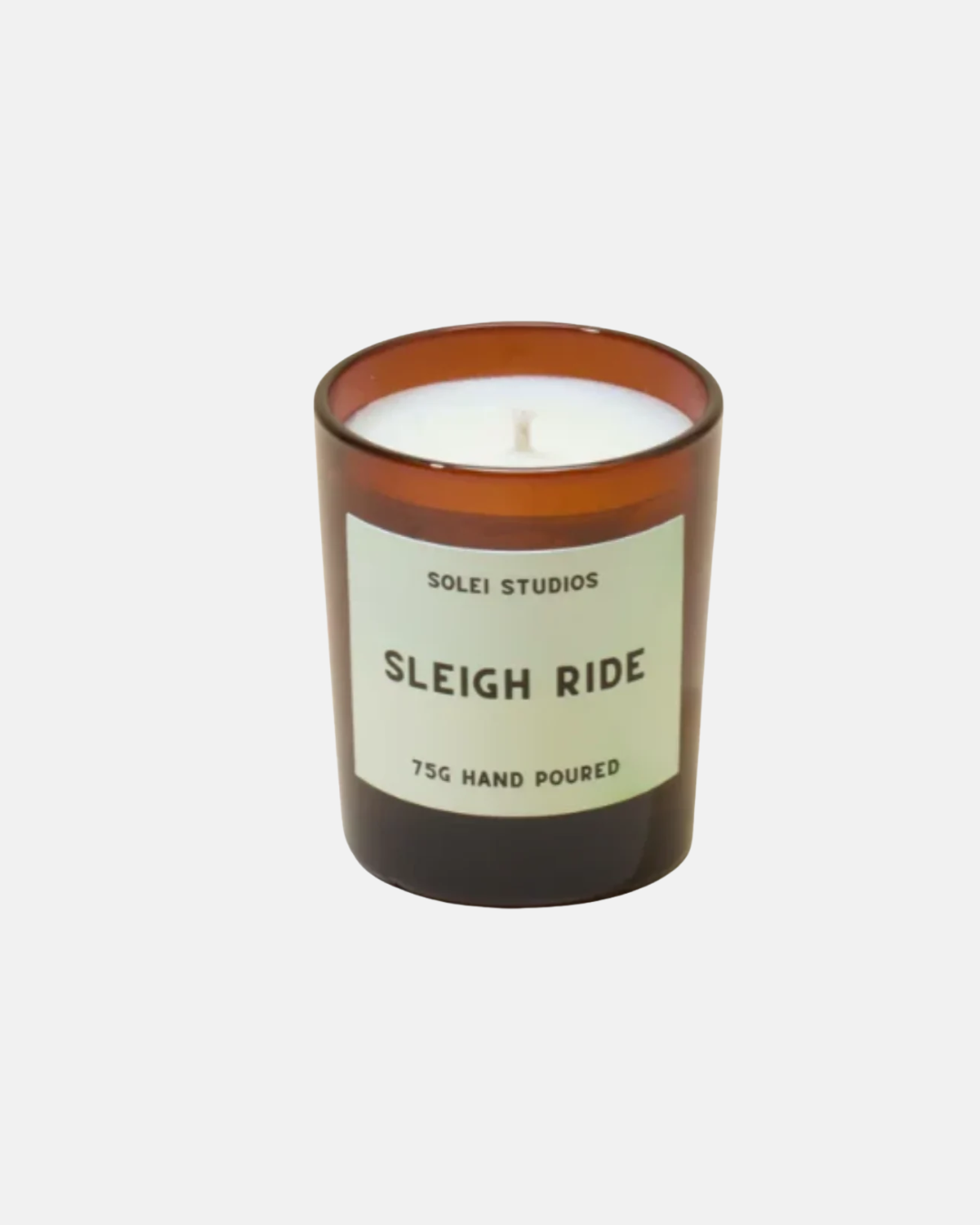 Solei Studios Sleigh Ride Winter Scented Soy Wax Candle