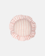 Amuse La Bouche Round Cushion in Blush Candy Stripe