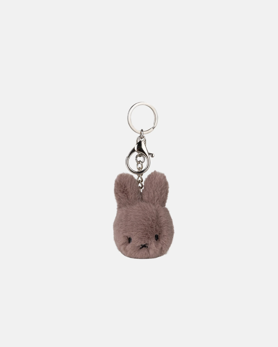 Miffy Fuzzy ECO Keyring in Taupe