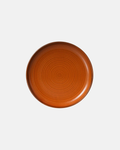 HKLIVING Chef Ceramic Dinner Plate in Burnt Orange