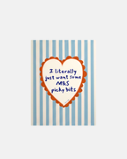 Poppy Illustrates 'M&S Picky Bits' Print in A5