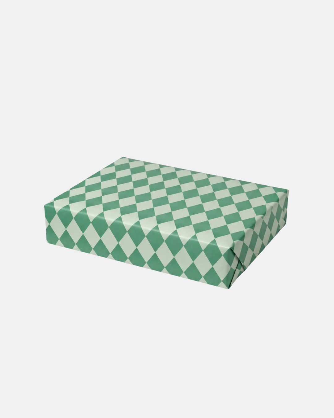 Heather Evelyn Green Diamond Gift Wrap