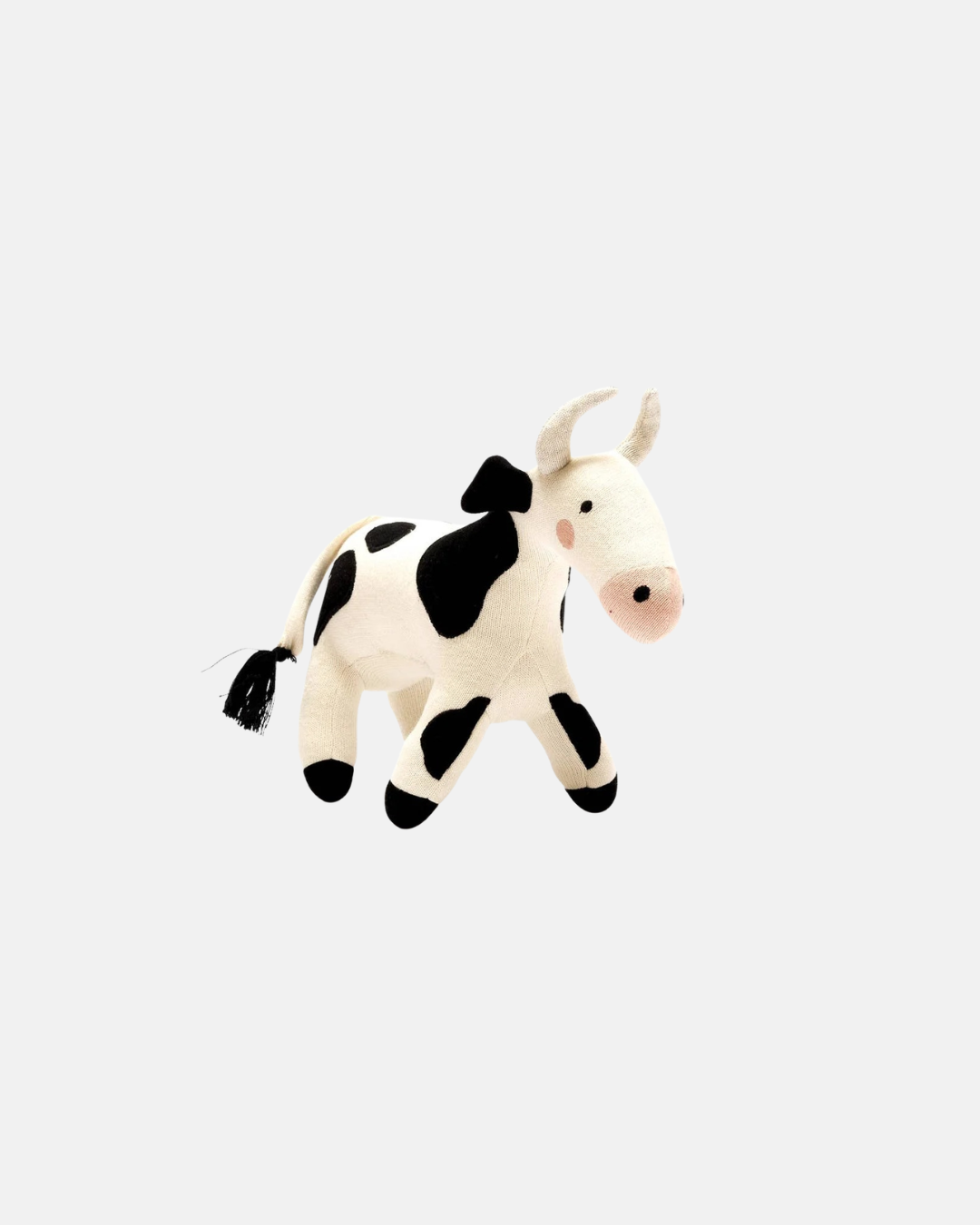 Best Years Knitted Organic Cotton Cow Plush Toy
