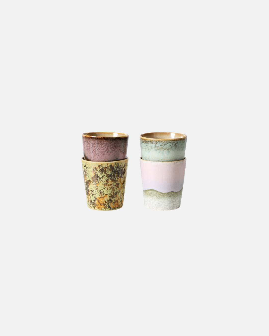 HKLIVING 70s ceramics Coffee Mugs: Serendipity