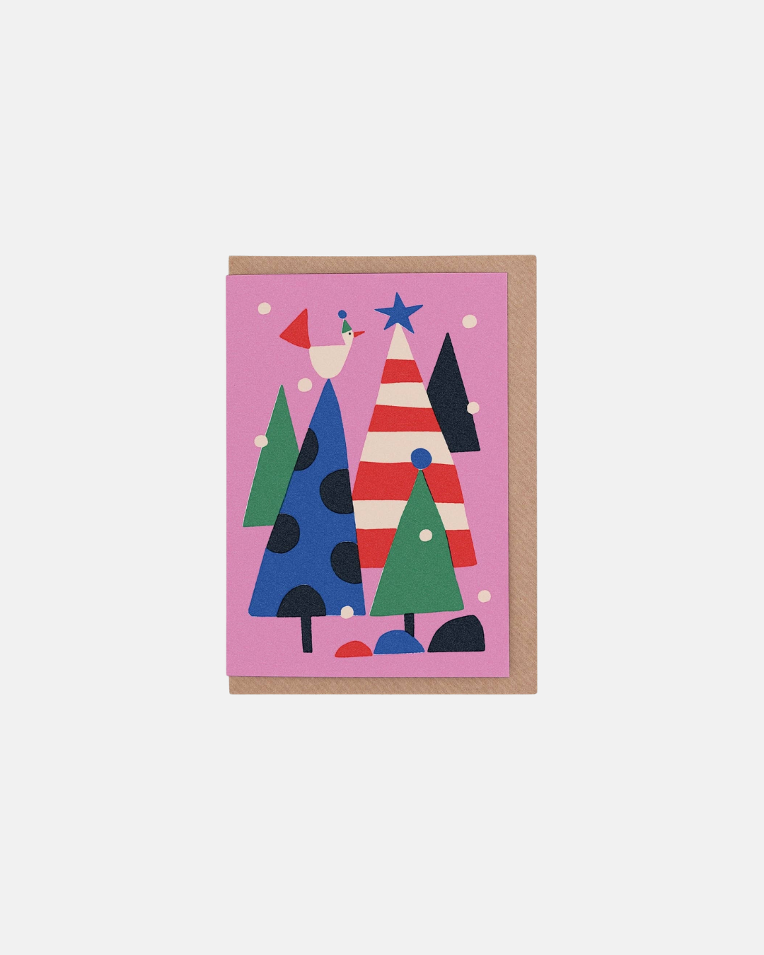 Winter Forest Christmas Card by Sue Doeksen