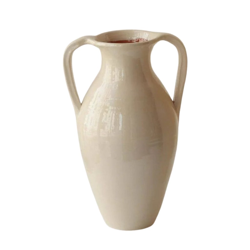 Roca Caus Classic Amphora Vase in Cream (Large)