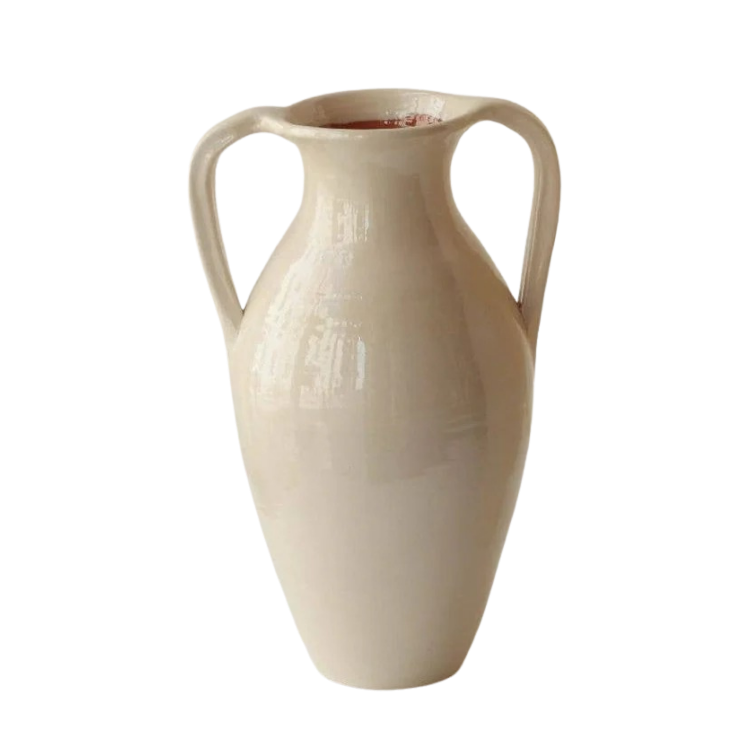 Roca Caus Classic Amphora Vase in Cream (Large)