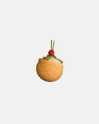Sass and Belle Crochet Mince Pie Christmas Hanging Decoration