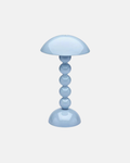 Addison Ross Bobbin Lacquer LED Rechargeable Lamp in Blue Denim