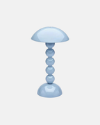 Addison Ross Bobbin Lacquer LED Rechargeable Lamp in Blue Denim