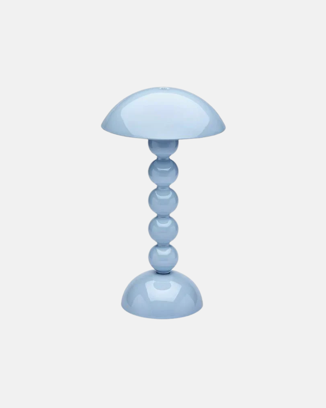 Addison Ross Bobbin Lacquer LED Rechargeable Lamp in Blue Denim