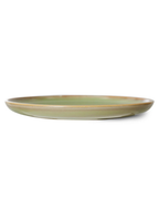 HKLIVING Chef Ceramics Dinner Plate in Moss Green