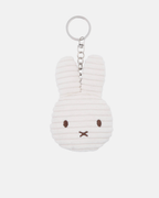 Miffy Flat Keyring Corduroy ECO in White