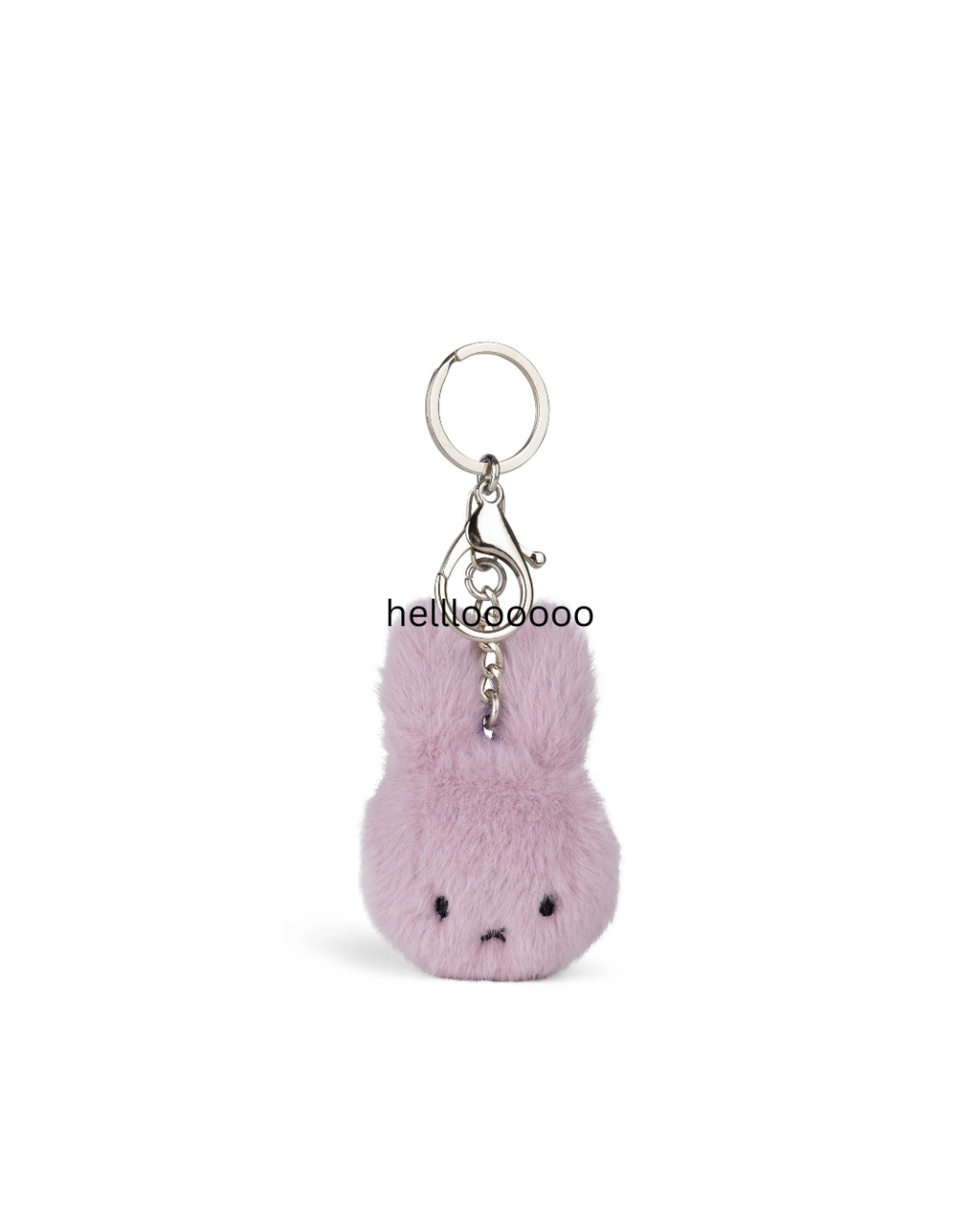 Miffy Fuzzy ECO Keyring in Lilac