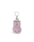 Miffy Fuzzy ECO Keyring in Lilac